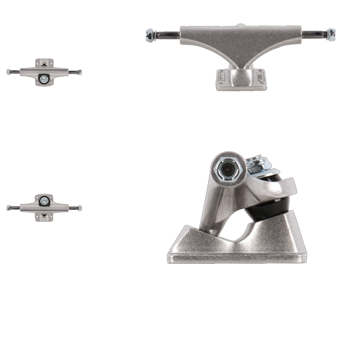 Bullet Skateboard Trucks - Silver 145mm