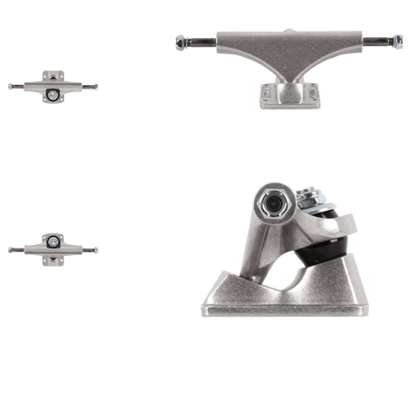 Bullet Skateboard Trucks - Silver 120mm