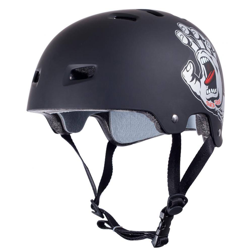 Bullet / Santa Cruz Colab Screaming Hand Graphic Helmet - Black - L / XL (58cm - 62cm)