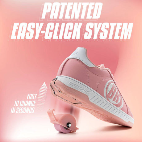 Breezy Rollers Classic - Pink/White