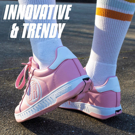 Breezy Rollers Classic - Pink/White