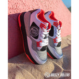 Breezy Rollers Jumper - White/Grey/Red