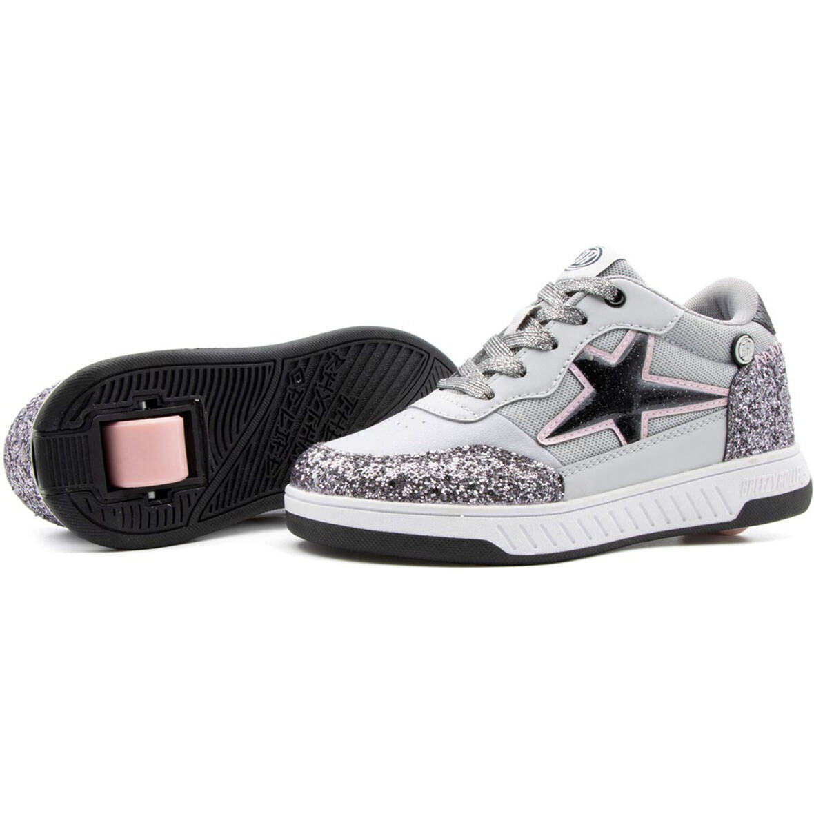 Breezy Rollers Star - Silver/Grey