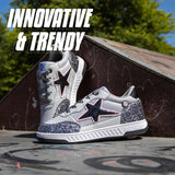 Breezy Rollers Star - Silver/Grey