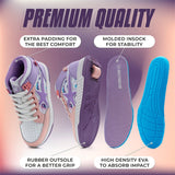 Breezy Rollers Skater - White/Purple/Pink