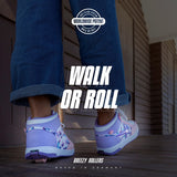 Breezy Rollers Skater - White/Purple/Pink