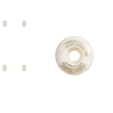 California Locos Irons Skateboard Wheels - White 52mm