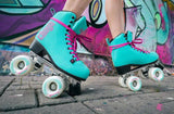 Chaya Melrose Deluxe Quad Roller Skates - Turquoise