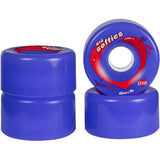 Chaya Big Softie's Quad Roller Skate Wheels 65mm - Clear Purple
