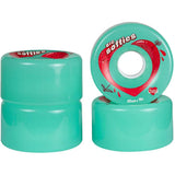 Chaya Big Softie's Quad Roller Skate Wheels 65mm - Clear Teal