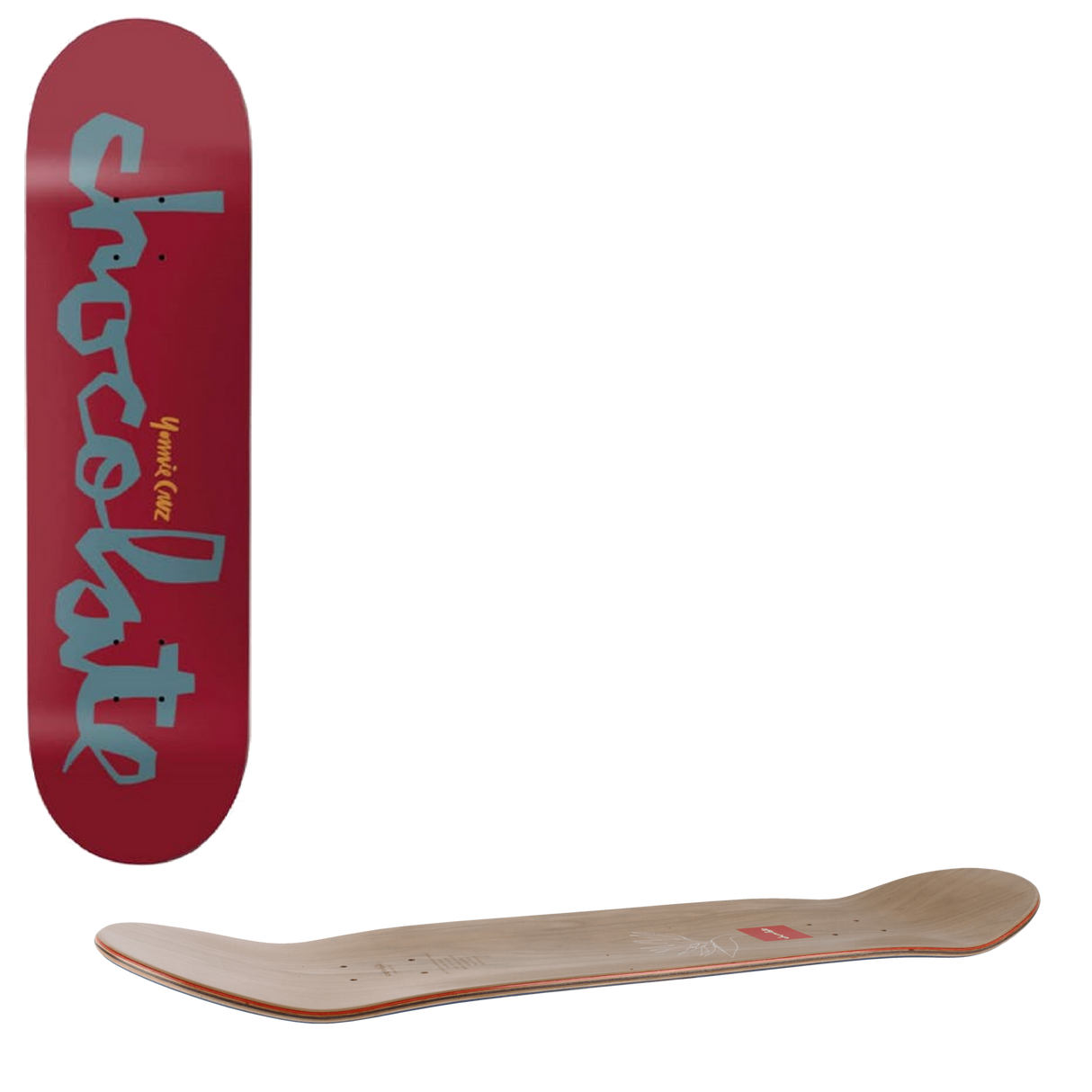 Chocolate OG Chunk Skateboard Deck - Cruz 8''