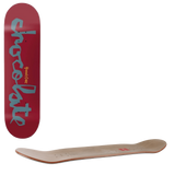 Chocolate OG Chunk Skateboard Deck - Cruz 8''