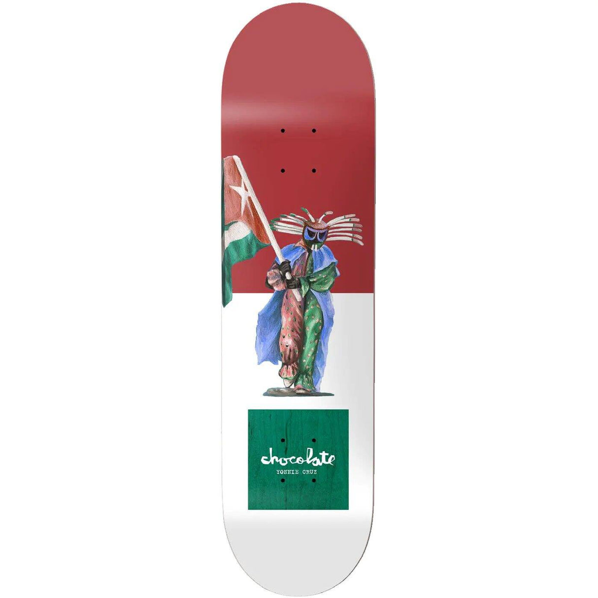 Chocolate Carnivale Skateboard Deck - Cruz 8''