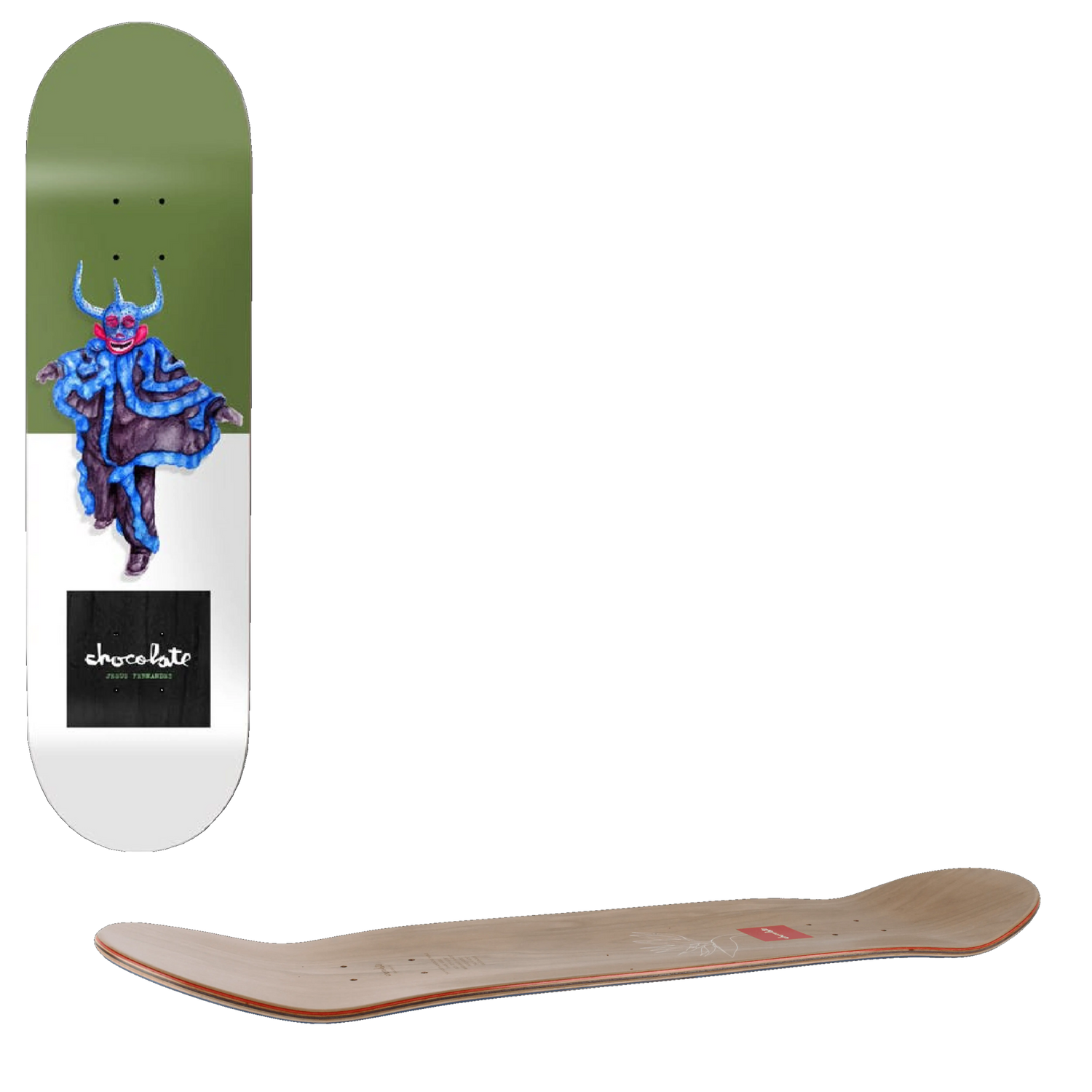 Chocolate Carnivale Skateboard Deck - Fernandez 8.375''