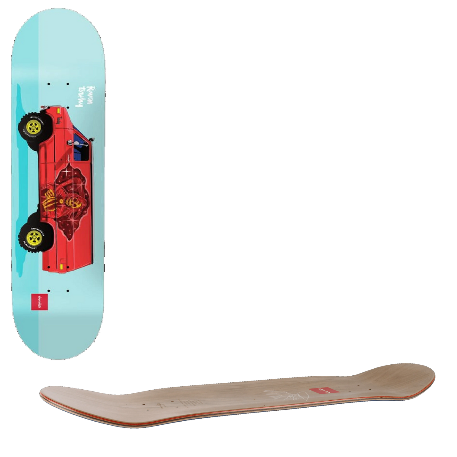 Chocolate Vanners Skateboard Deck - Tershy 8.25''