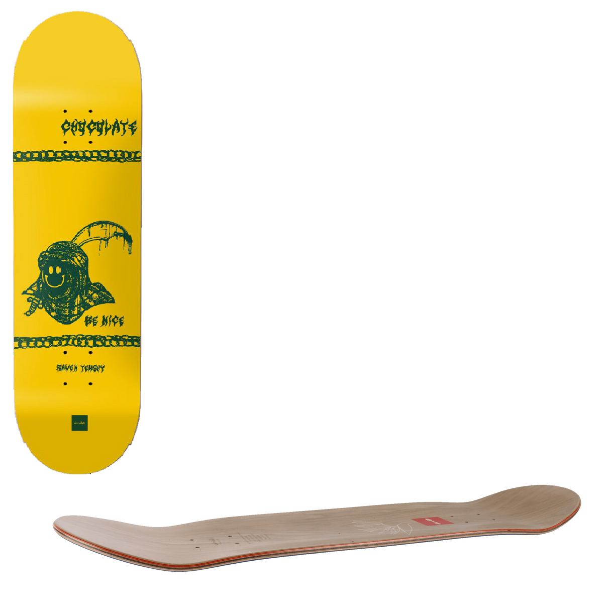 Chocolate Be Nice Skateboard Deck - Tershy 8.5"