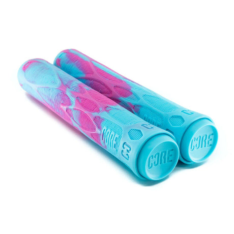 CORE Pro 170mm Scooter Grips - Refresher (Teal/Pink)