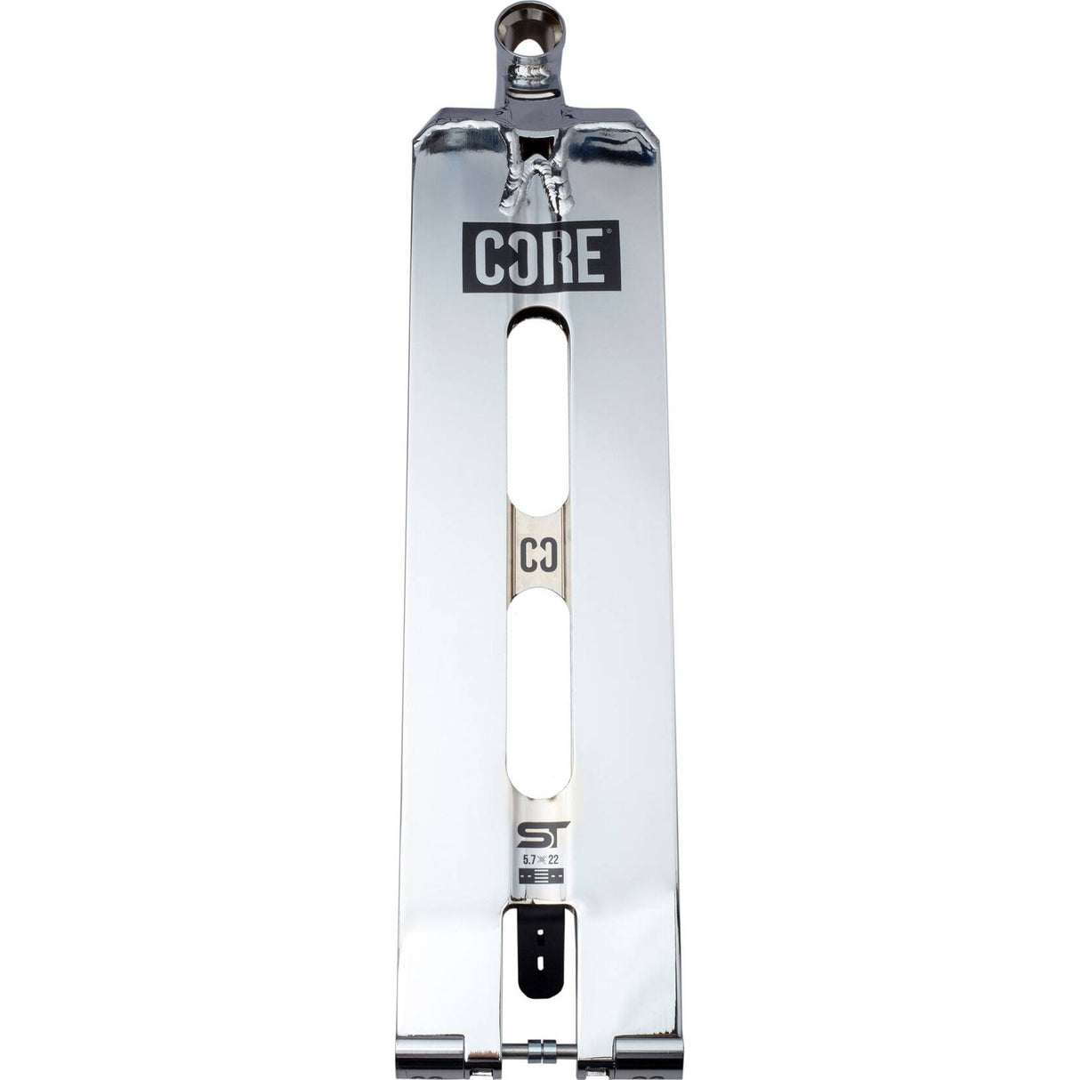 CORE ST1 Street Scooter Deck - Chrome 22" x 5.7"