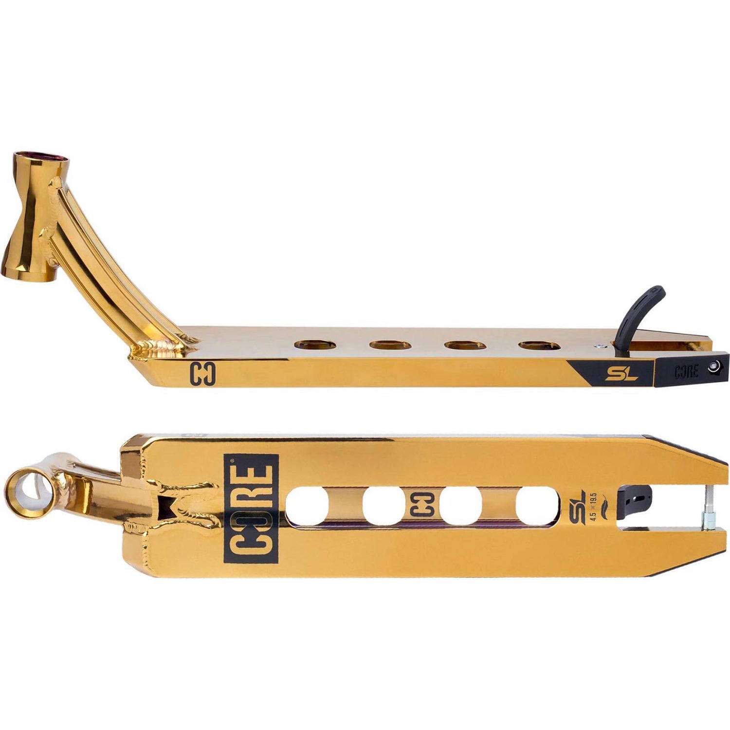 CORE SL1 (Super Light) Scooter Deck - Gold 19.5" x 4.5"