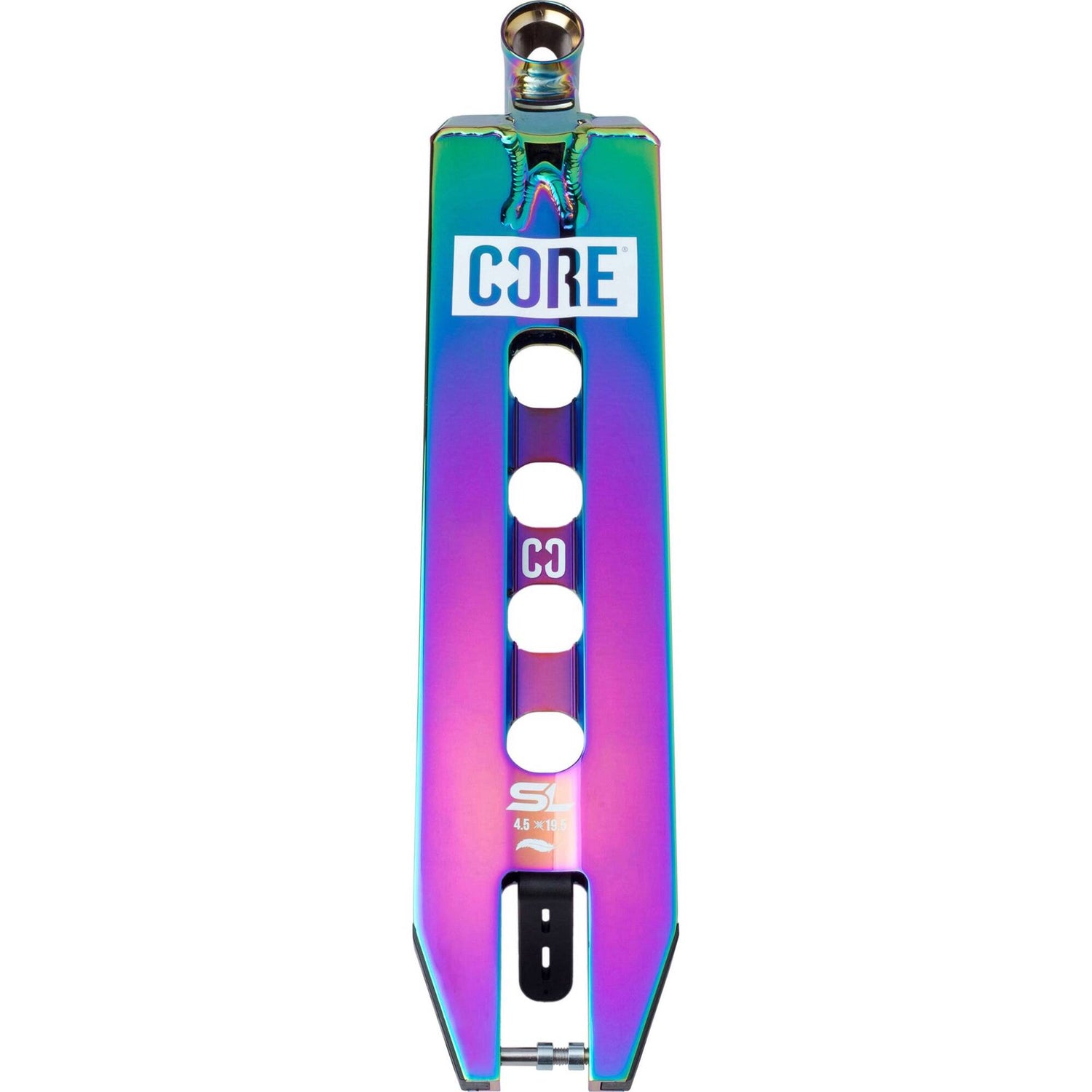 CORE SL1 (Super Light) Scooter Deck - Neochrome 19.5" x 4.5"