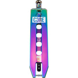 CORE SL1 (Super Light) Scooter Deck - Neochrome 19.5" x 4.5"