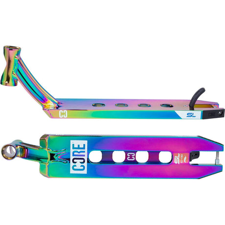 CORE SL1 (Super Light) Scooter Deck - Neochrome 19.5" x 4.5"