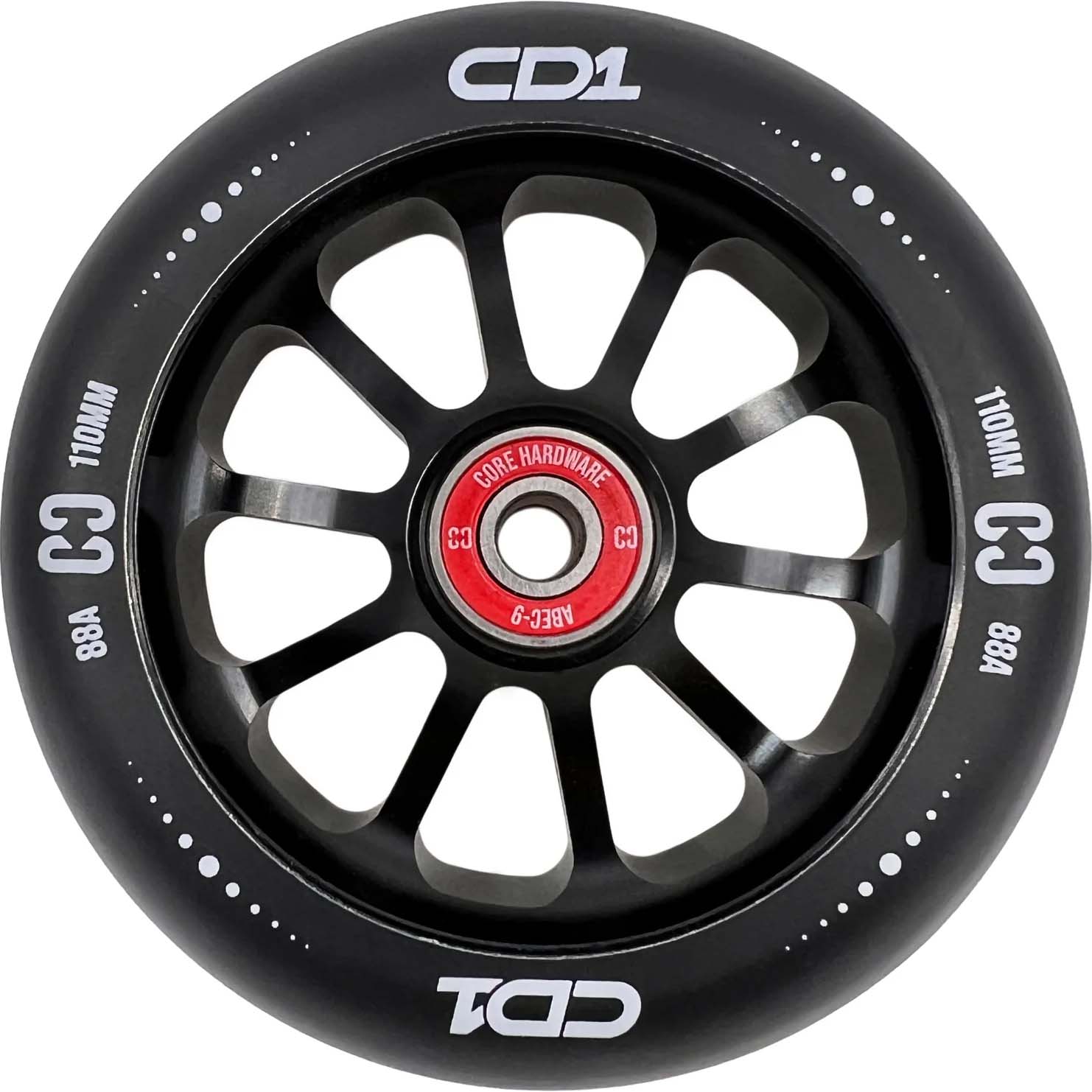 CORE CD1 Scooter Wheel 110mm - Black