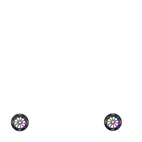CORE CD1 Scooter Wheel 110mm - Black/Neochrome