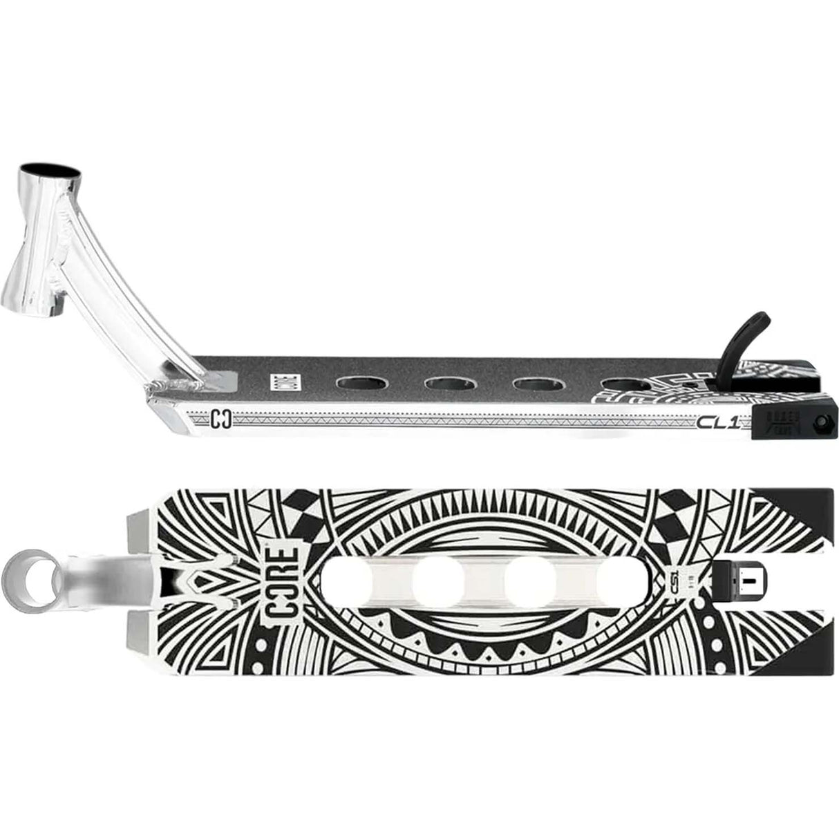 CORE CL1 Scooter Deck - Chrome 19" x 5"
