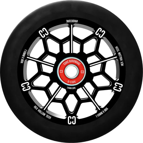 CORE Hex Scooter Wheel 110mm - Black