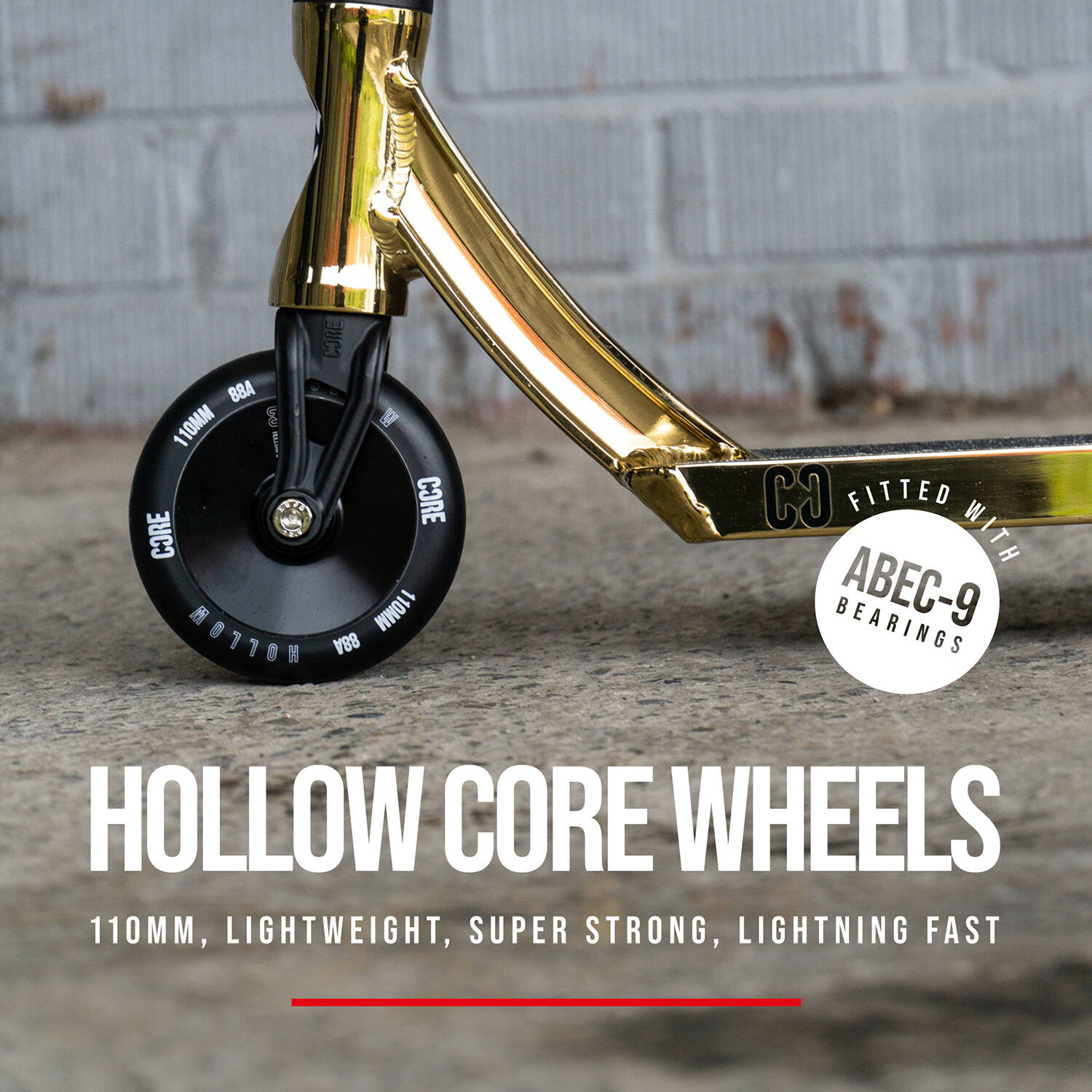 CORE SL1 (Super Light) Stunt Scooter - Neo Gold/Black