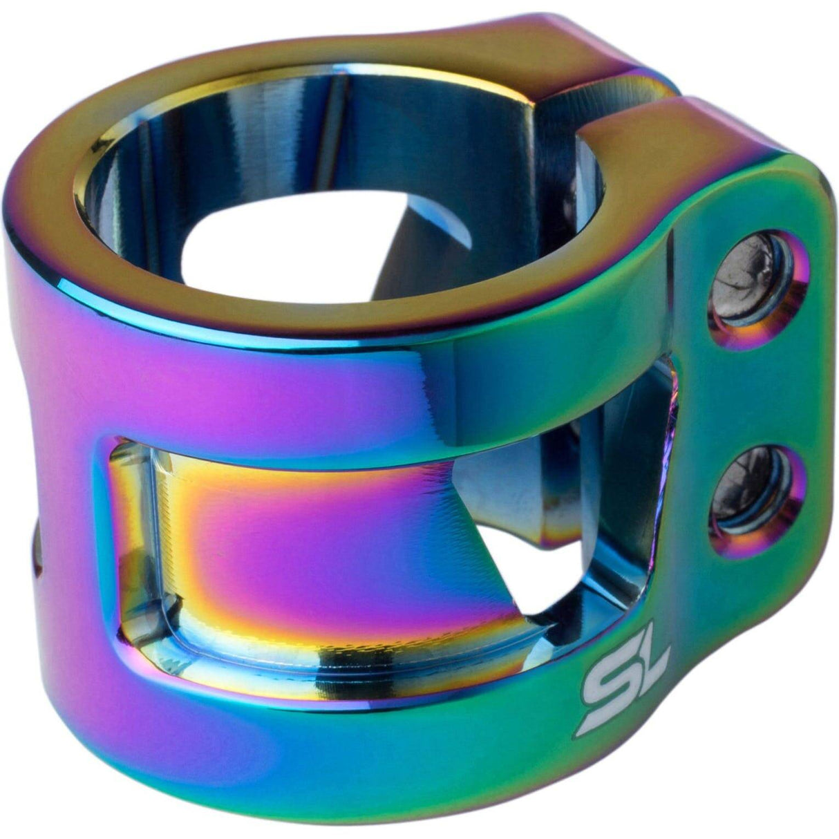 CORE SL Double Scooter Collar Clamp - Neochrome