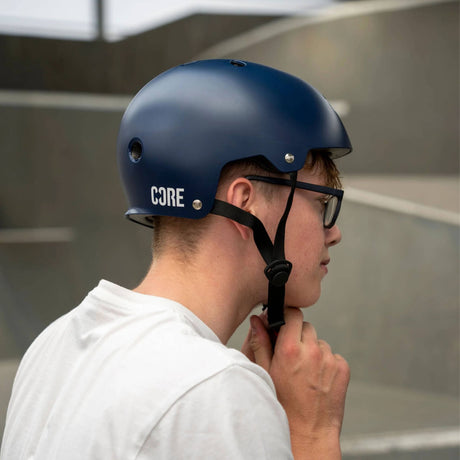 CORE Action Sports Helmet - Navy Blue