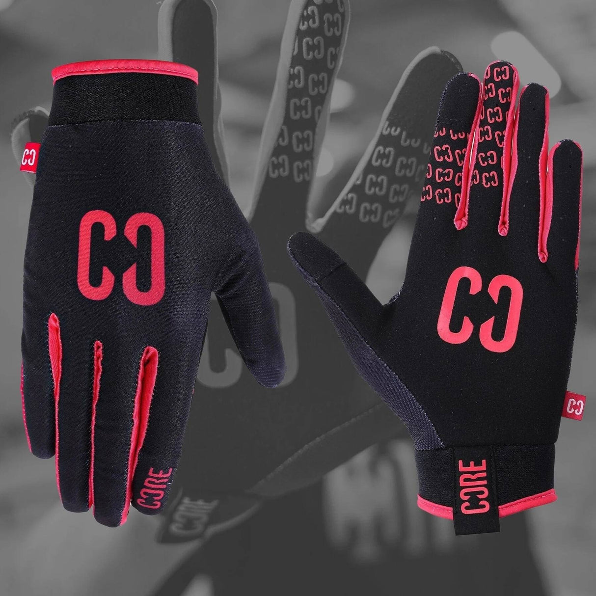 CORE Aero Protective Gloves - Accent Pink