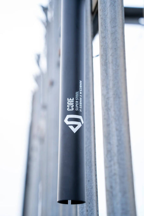 CORE Apollo Super Steel SCS/HIC Scooter Handle Bars - Black 580mm