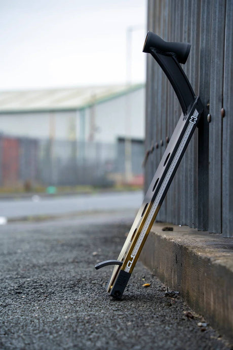 CORE CL1 Scooter Deck - Black/Gold Split LE 19" x 5"