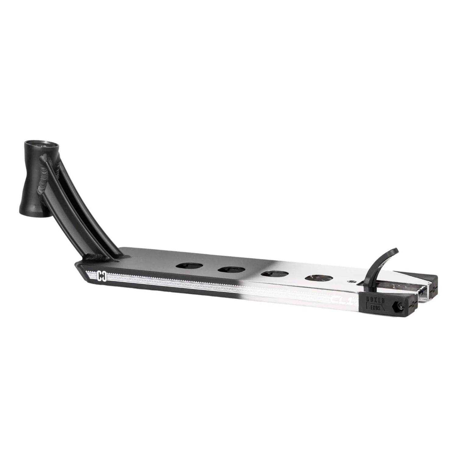 CORE CL1 Scooter Deck - Black/Chrome Split LE 19" x 5"