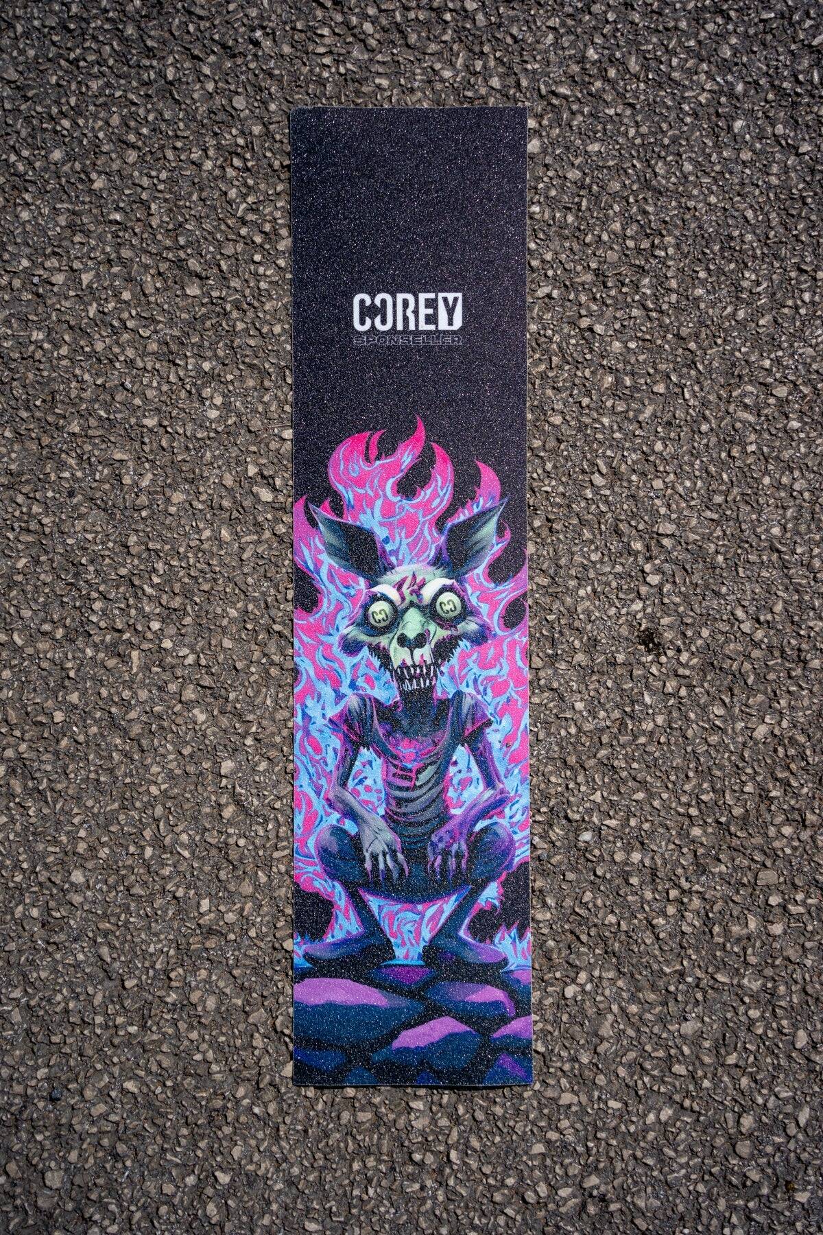 CORE Corey Sponseller Sig Zombie Kangaroo Scooter Grip Tape 22.5" x 5.5"