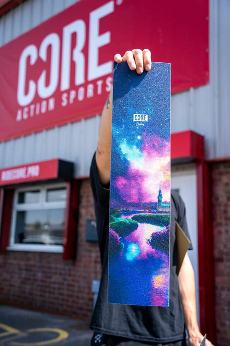 CORE Camiel Wajer Signature Scooter Grip Tape - Black/Multi 22.5" x 5.5"