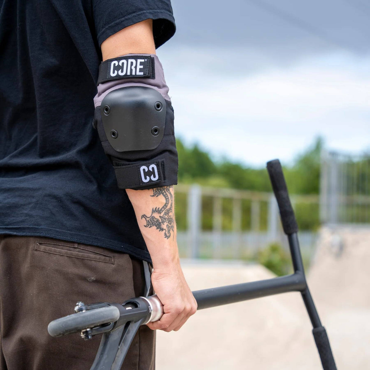 CORE Pro Elbow Pads - Black/Grey