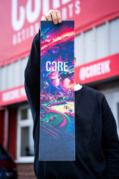 CORE Trippy Scooter Grip Tape - Multi 22.5" x 5.5"