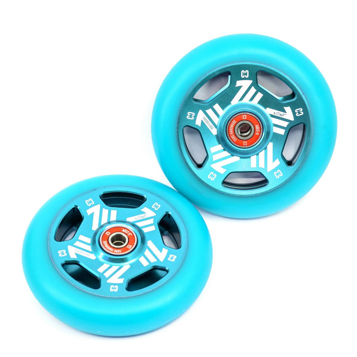 CORE Vent Hollow Scooter Wheel 110mm - Mint Blue