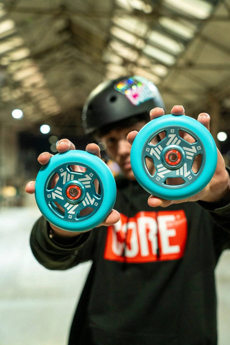 CORE Vent Hollow Scooter Wheel 110mm - Mint Blue