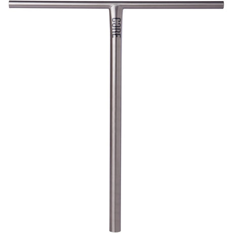 CORE Titanium Halfbarz V2 HIC/SCS Scooter Handle Bars - Black/Raw 680mm