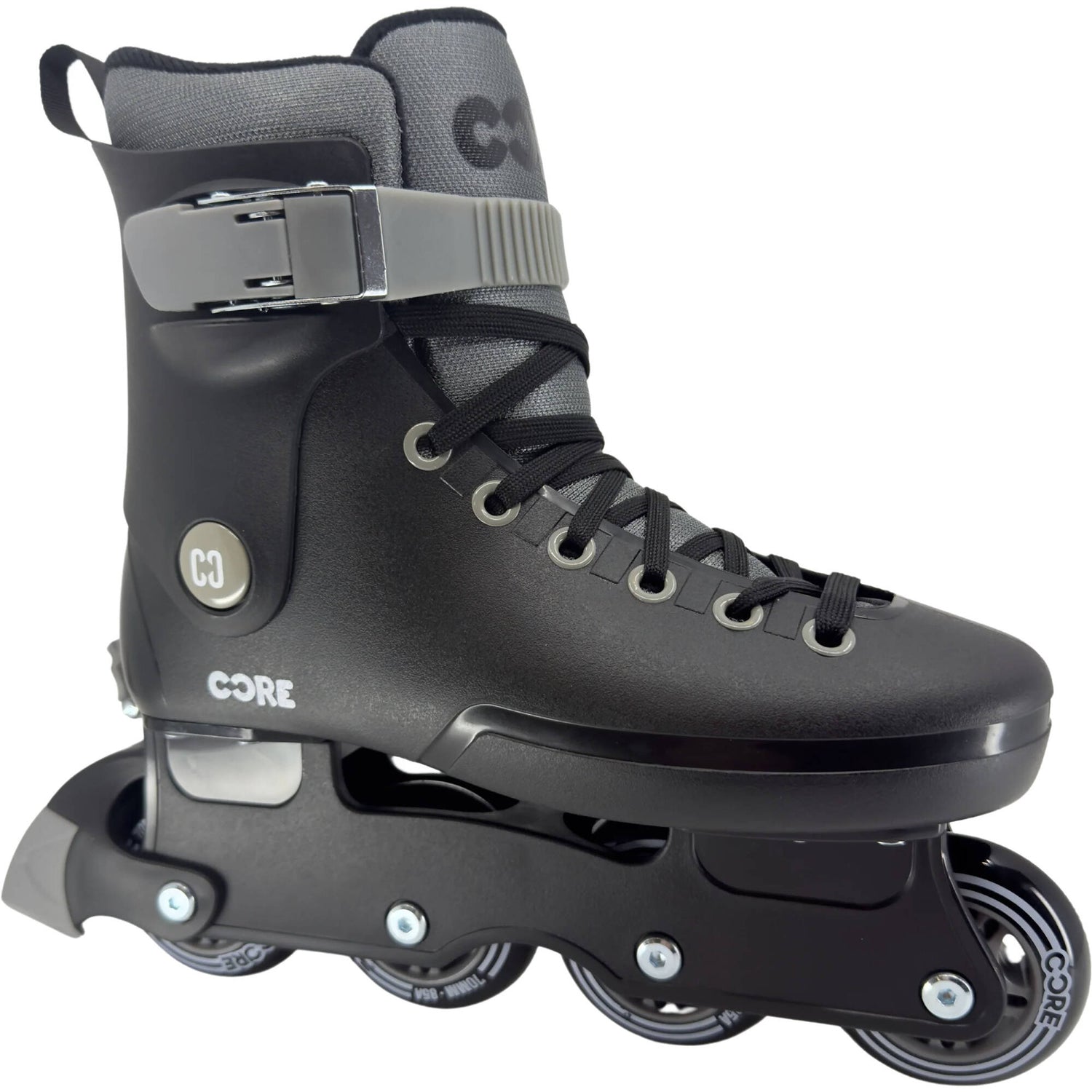 CORE Retro Inline Adjustable Skates - Black