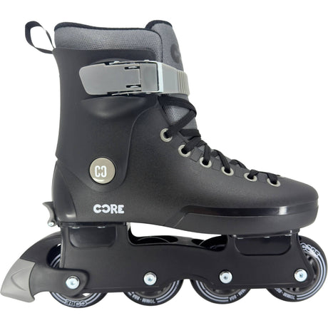 CORE Retro Inline Adjustable Skates - Black