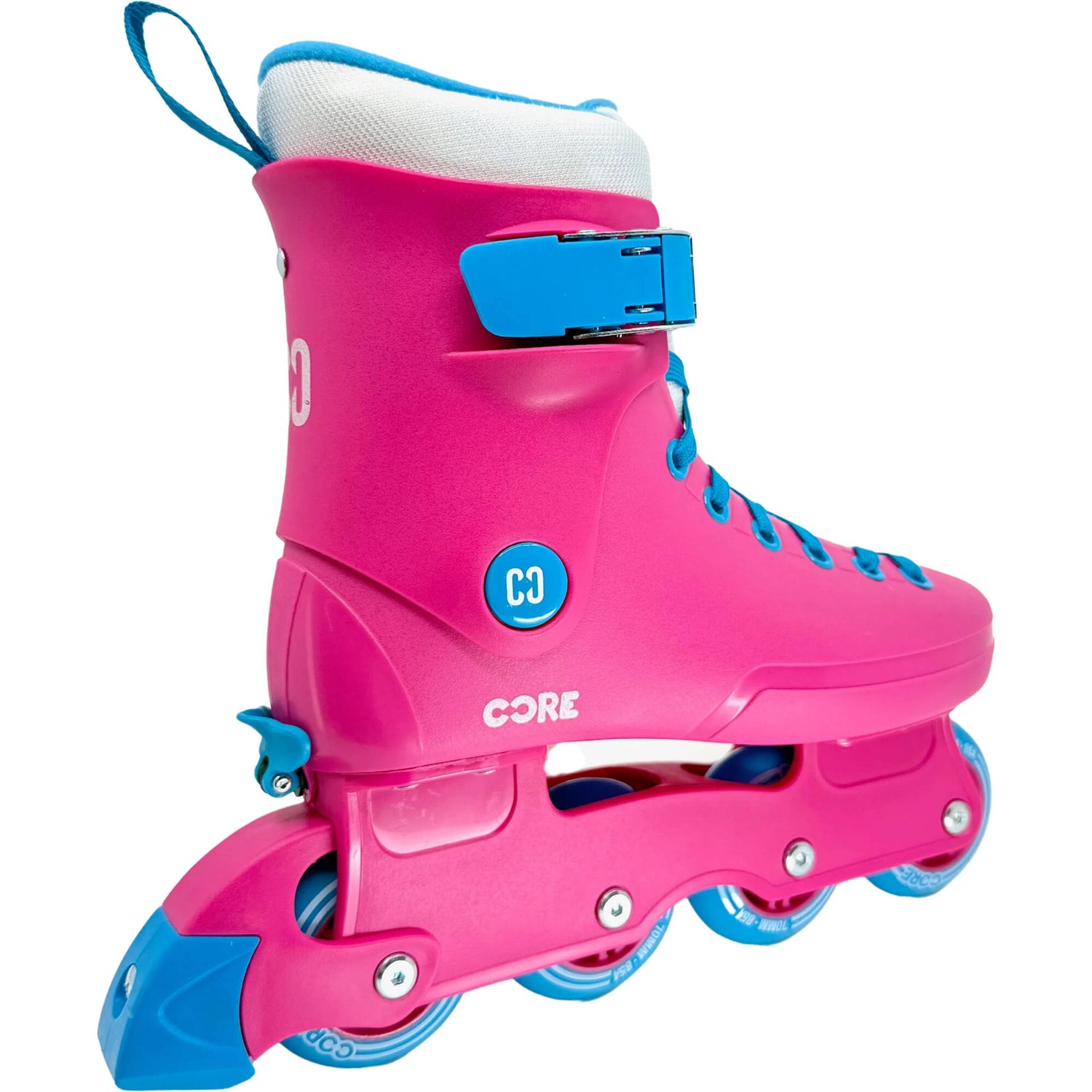 CORE Retro Inline Adjustable Skates - Pink/Blue
