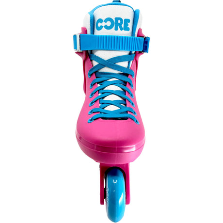 CORE Retro Inline Adjustable Skates - Pink/Blue