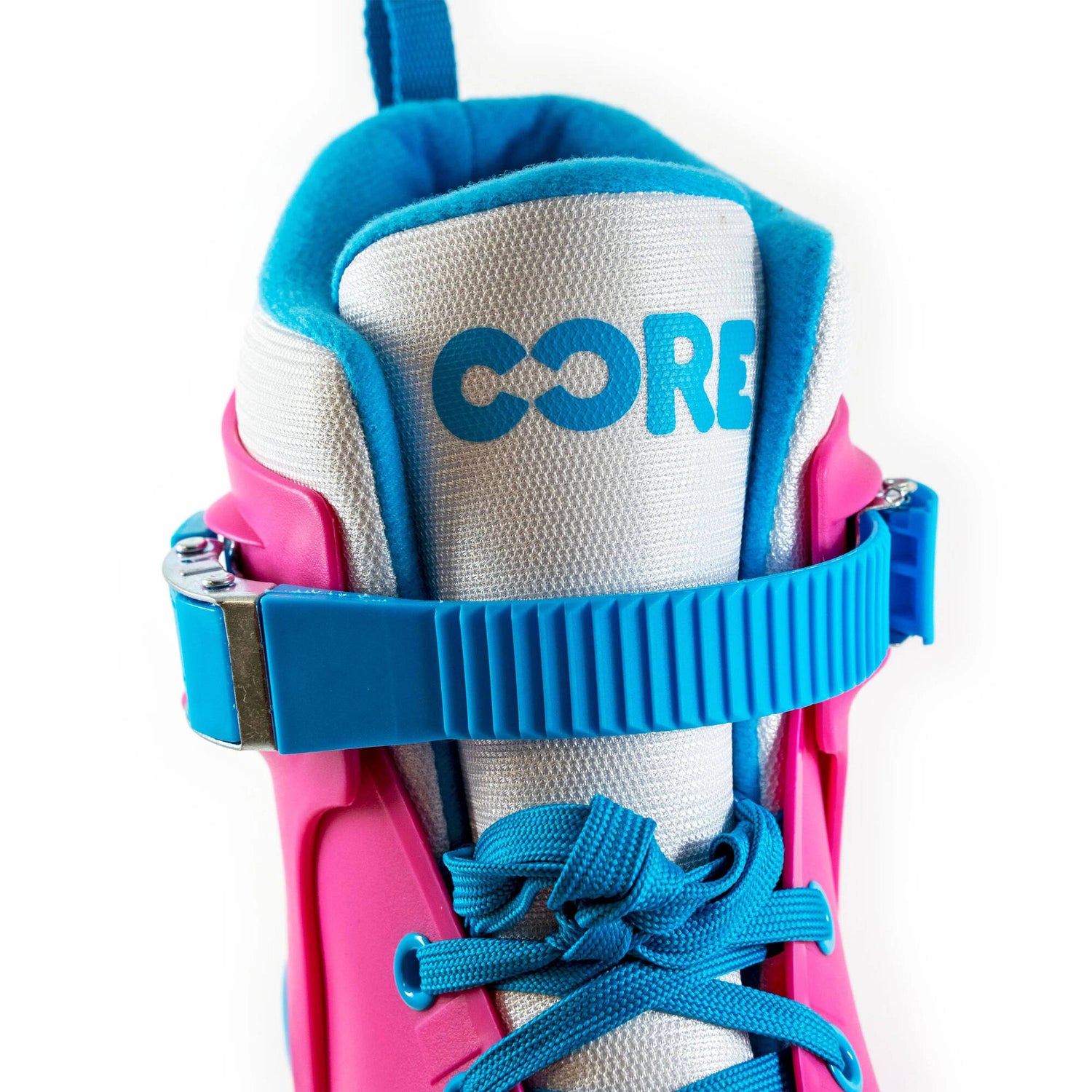 CORE Retro Inline Adjustable Skates - Pink/Blue