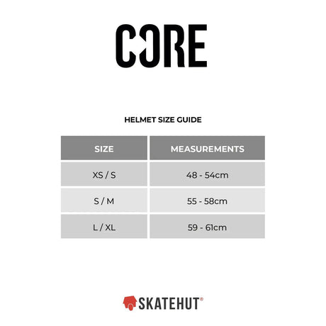 Core Street Helmet - Black/Red